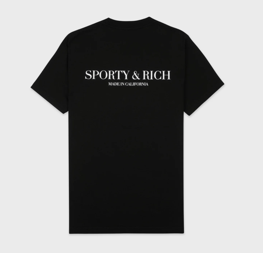 Sporty & Rich Made In California Tee Black