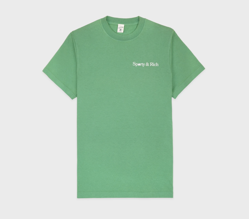 Sporty & Rich La Racquet Club T-Shirt Verde