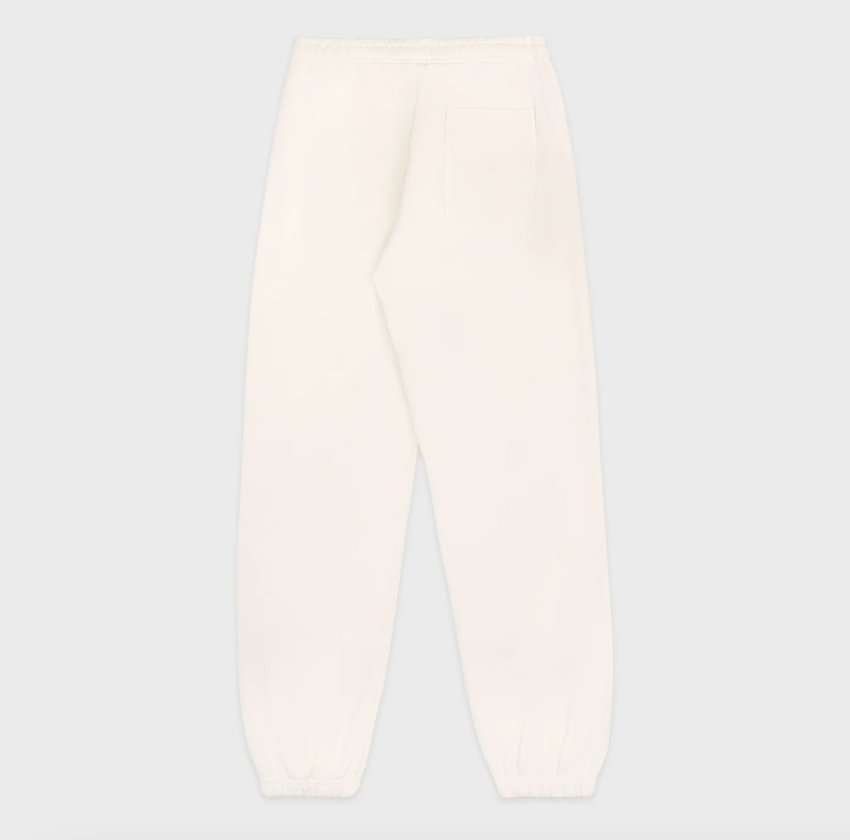 Sporty & Rich Club Sweatpant - Cream/Faded Lilac