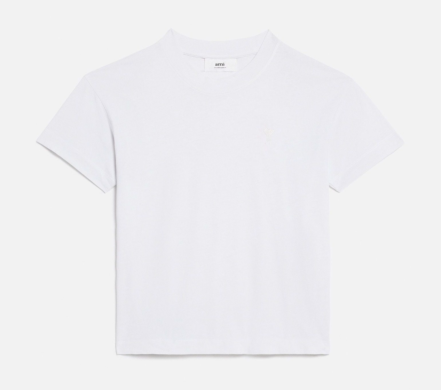 Ami de Coeur Tonal T Shirt White - UPTOWN