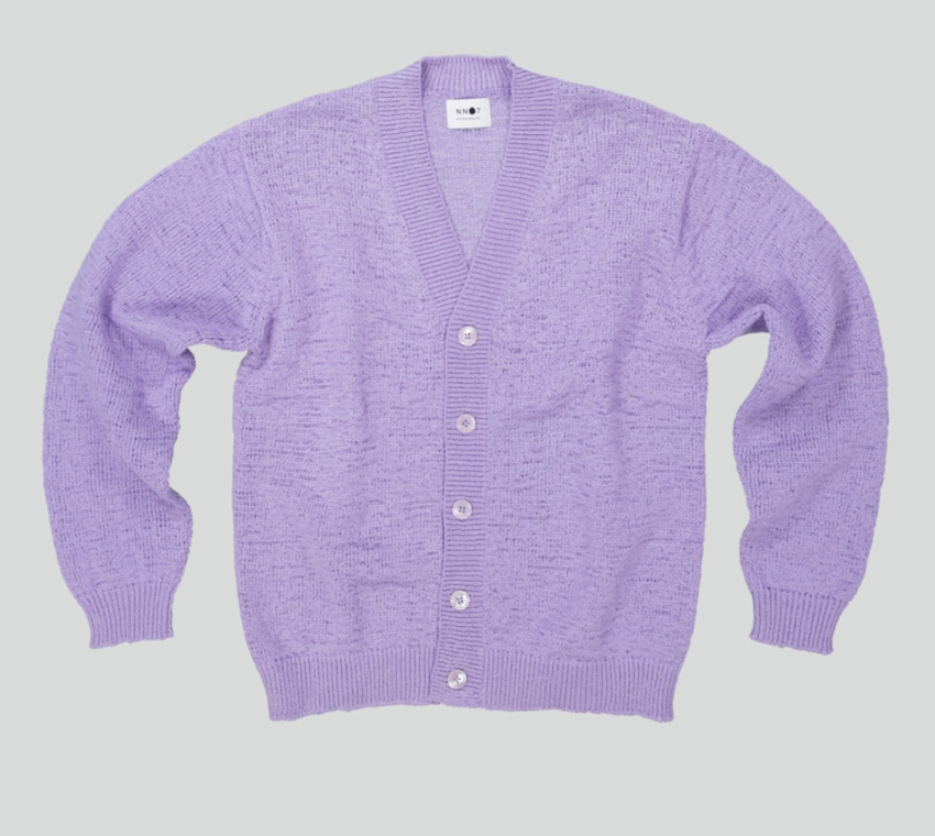 NN07 Billy Cardigan 6576 Purple Tint