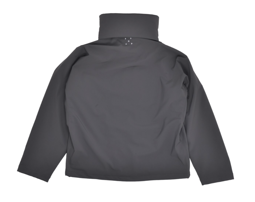 Pop Trading Company Pop Trading Company Shell Jacket Charcoal