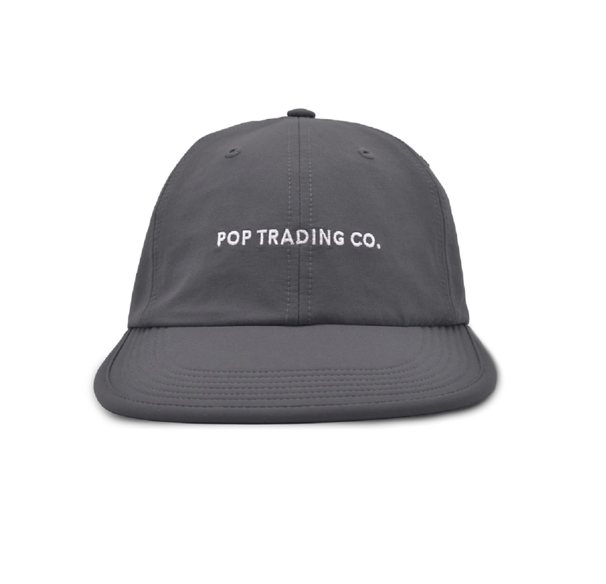 Pop Trading Company Pop Trading Company Flexfoam Sixpanel Hat Charcoal