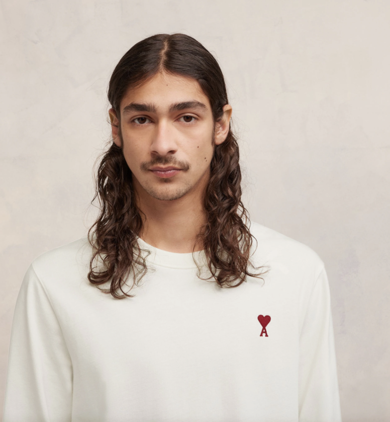 AMI Paris AMI Long Sleeve White