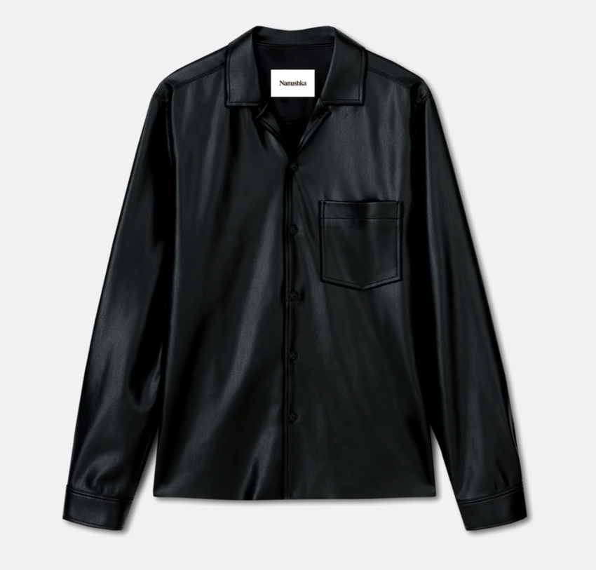 Nanushka Duco Black