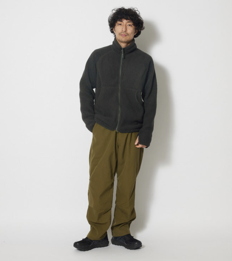 Snow Peak Thermal Boa Fleece Jacket Black