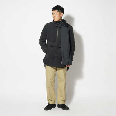 FR 2L Insulated Poncho Black - UPTOWN