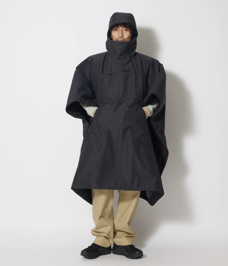 Snow Peak FR 2L Insulated Poncho Black One Size
