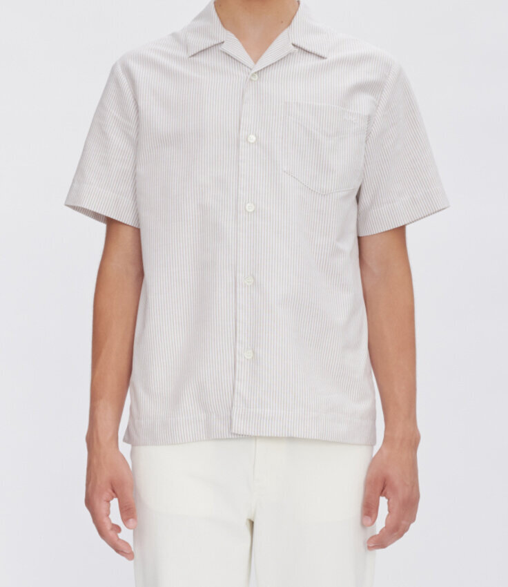 A.P.C. A.P.C. Lloyd Stripe Short Sleeve Shirt