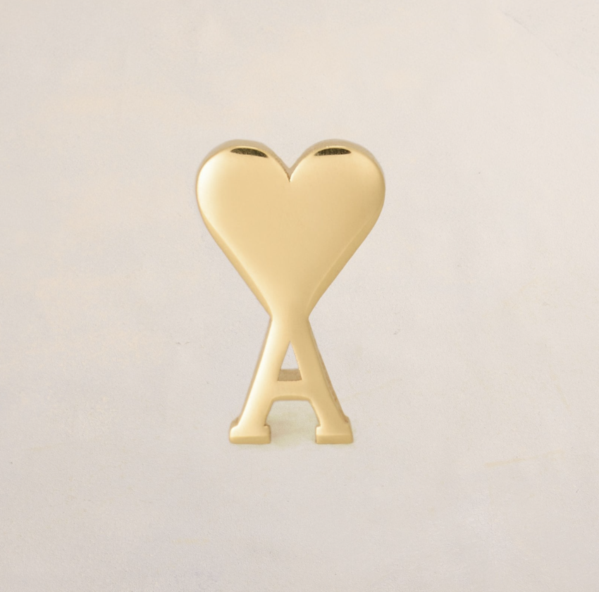 AMI Paris AMI Ami De Coeur Studs Gold