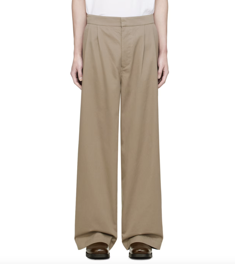 Nanushka Kevin Soft Twill Pants Grey