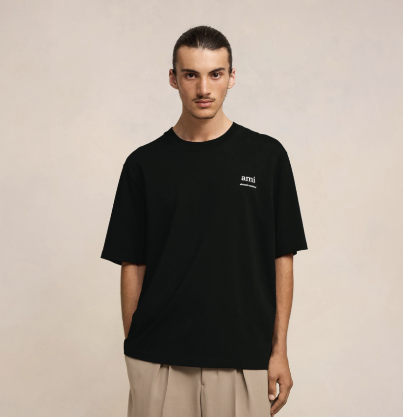 AMI Paris AMI Alexandre Mattuissi T-Shirt Black