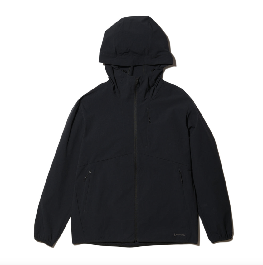 Snow Peak Active Comfort Zip Up Parka Black