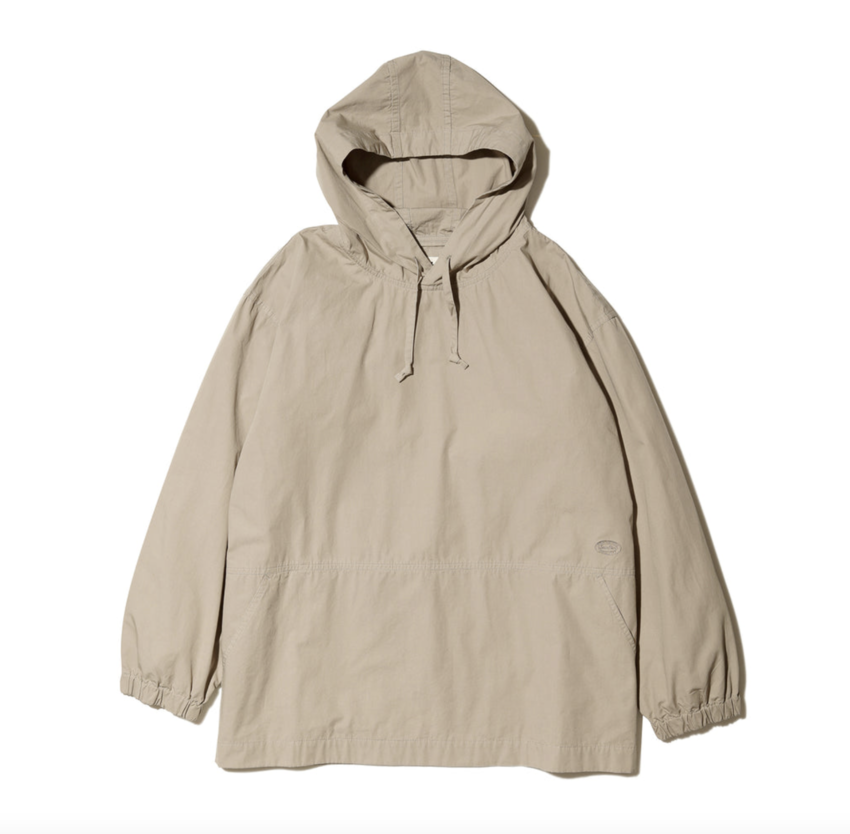 Snow Peak Natural-Dyed Recycled Cotton Parka Beige