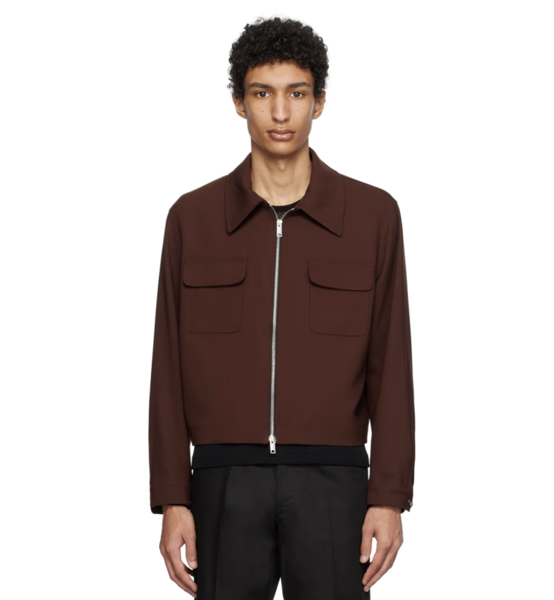 SECOND/LAYER Decatito Jacket Brown