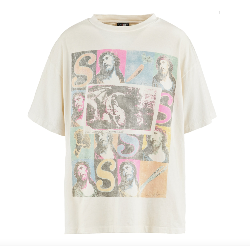 SAINT MXXXXXX SS Tee Veges White