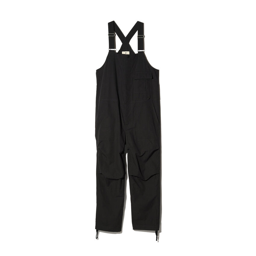 Snow Peak TAKIBI Light Ripstop Overalls Black