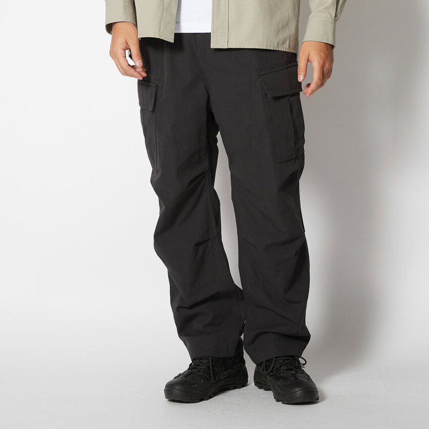 Snow Peak TAKIBI Light Ripstop Pants Black
