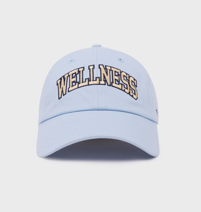 Sporty & Rich Wellness Ivy Hat China Blue/Almond/Navy