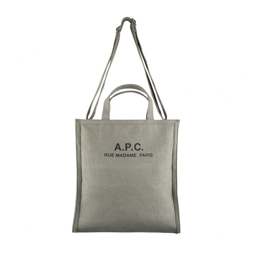 A.P.C. A.P.C. Salvaged Tote Bag Khaki