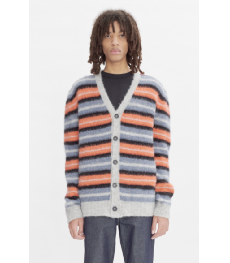 A.P.C. A.P.C. Dave Cardigan Light Gray Heather