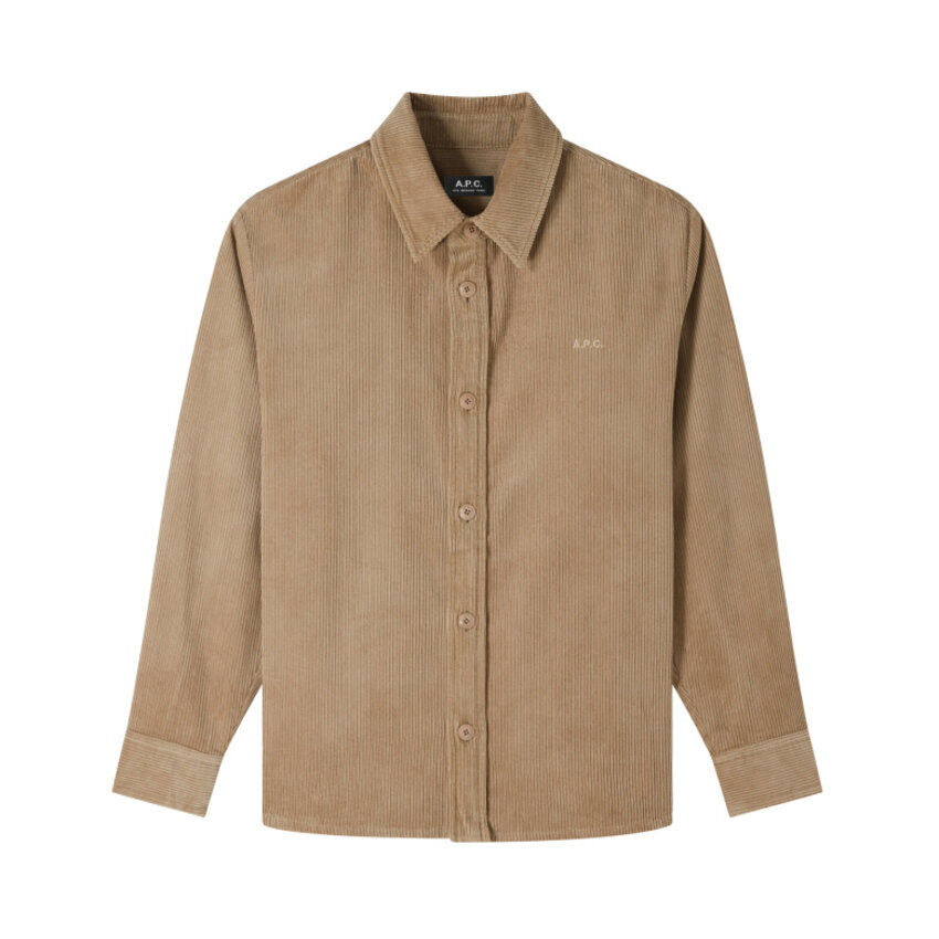 A.P.C. A.P.C. Bobby Overshirt Beige