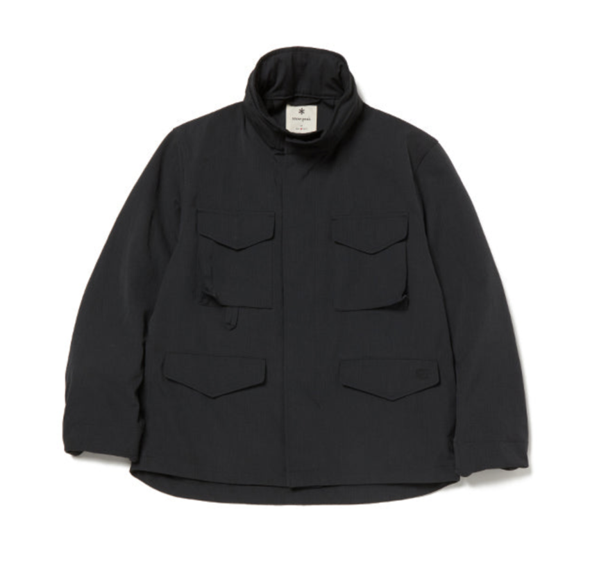 Snow Peak TAKIBI Ripstop Field Jacket Black