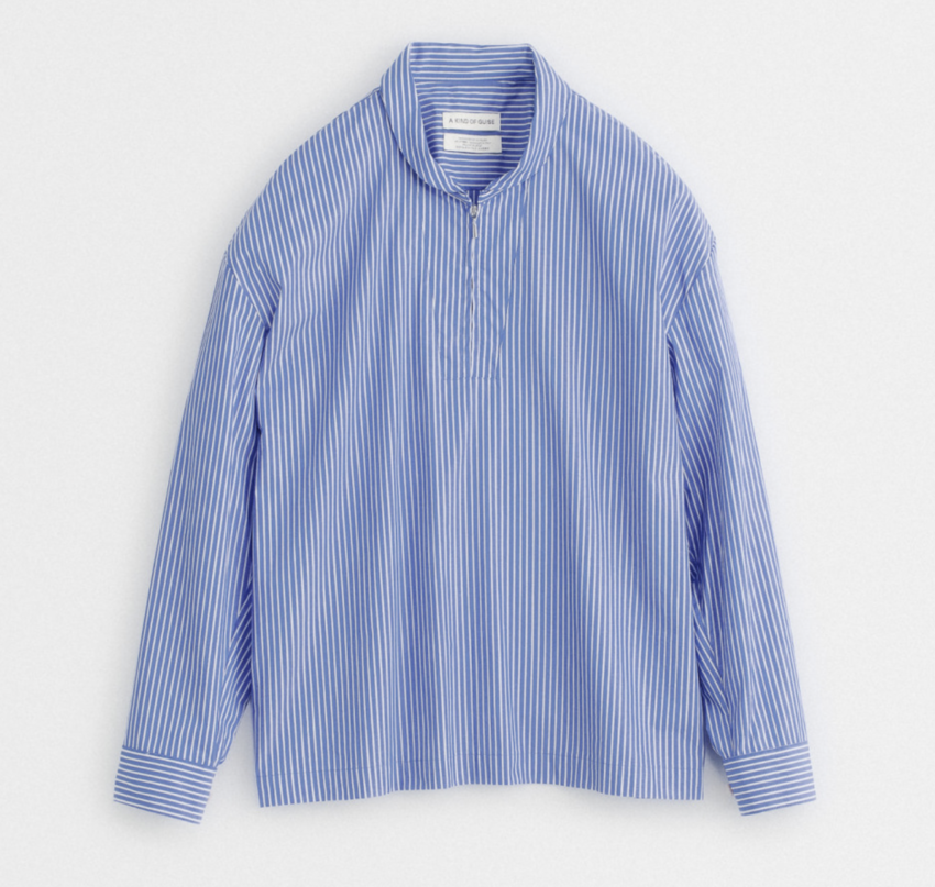 A Kind of Guise Chao Fishermens Shirt Crisp Pacific Stripe