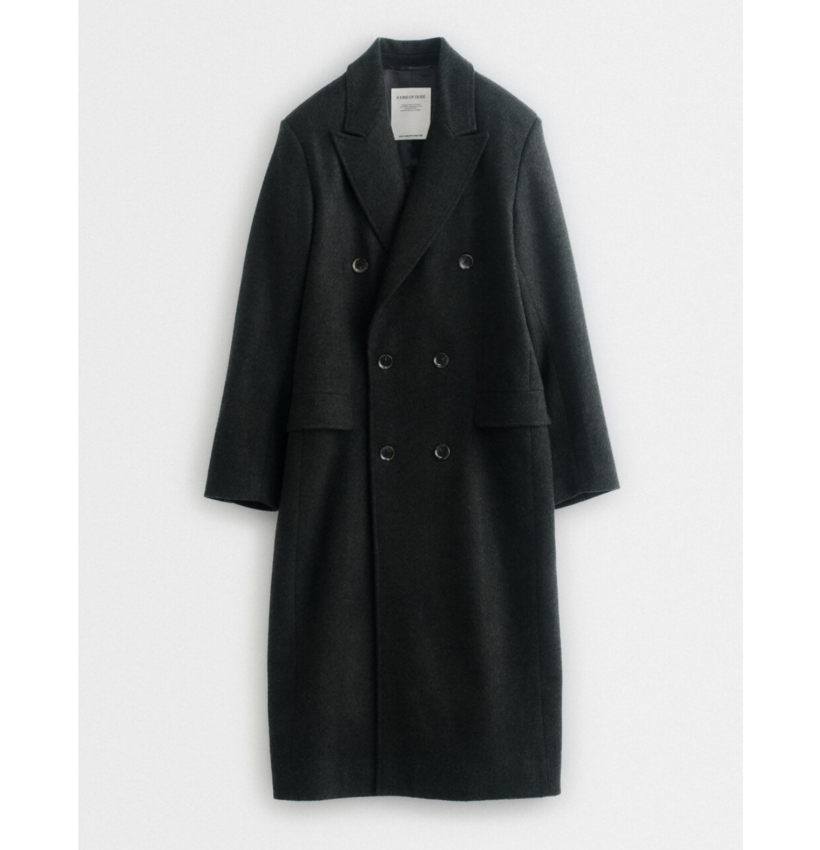 A Kind of Guise Cusco Constructed Coat Deep Green
