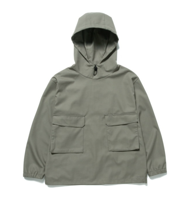Snow Peak Hybrid Wool Hoodie Olive