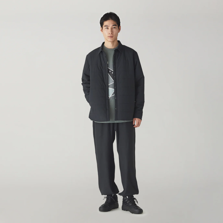 Snow Peak Flexible Insulated Shirt Black