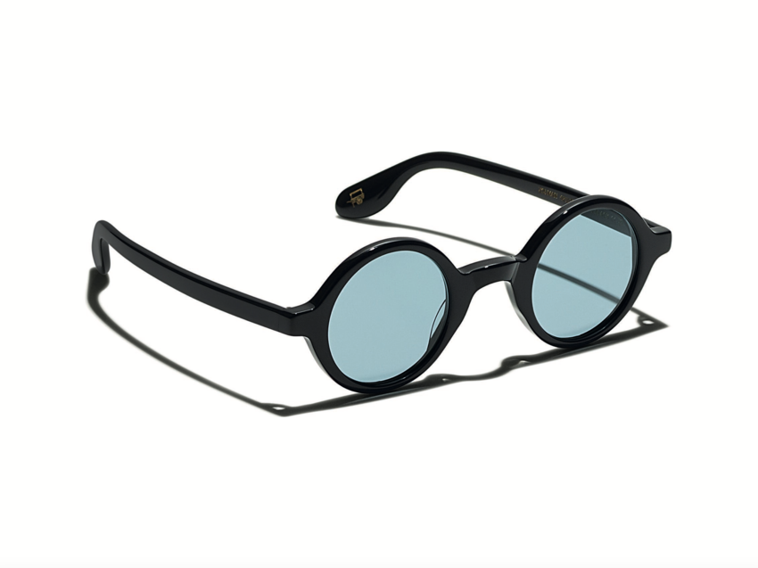 MOSCOT Zolman Black / Blue Lenses