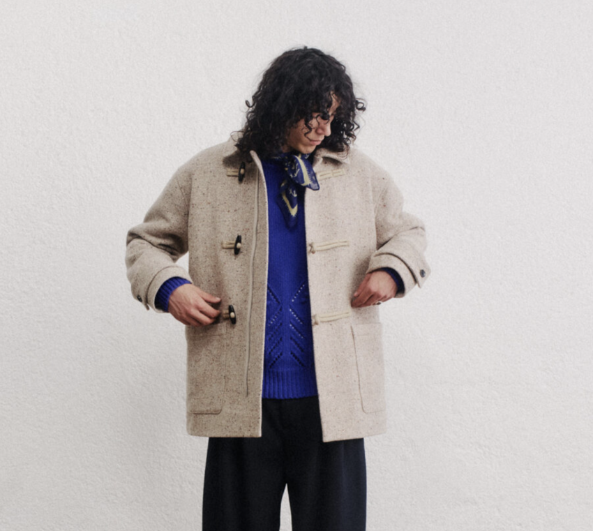 A Kind of Guise Nasca Duffle Coat Tweedy Beige