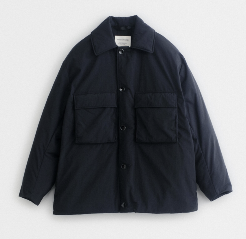 A Kind of Guise Justo Padded Jacket Onyx Black