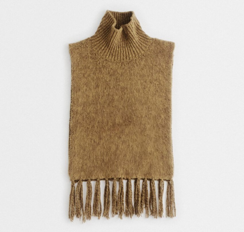 A Kind of Guise Sechura Rollneck Scarf Mustard Melange