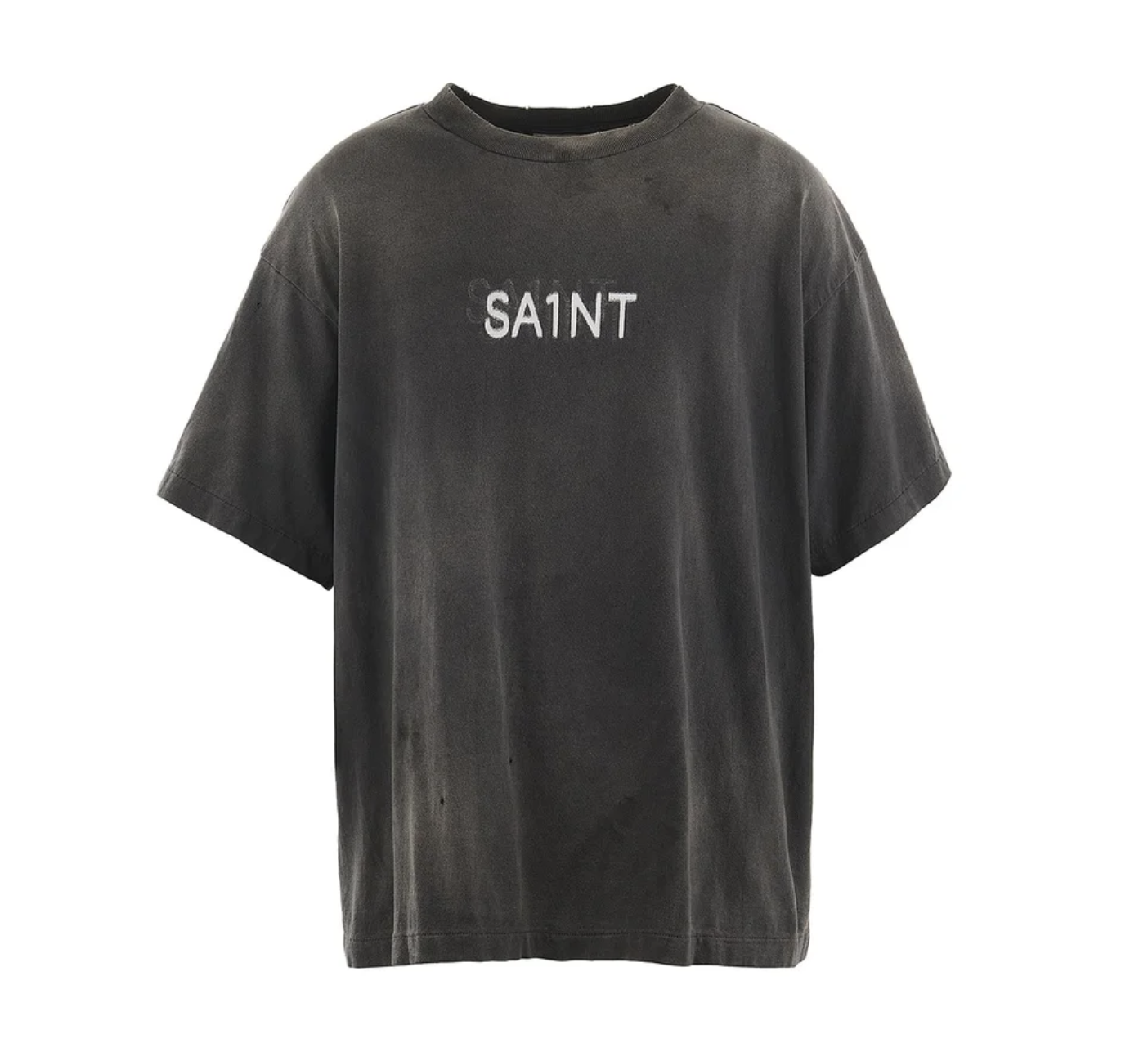 SAINT Mxxxxxx Crw-N Sweat7 Deadly Black SS Tee Seven Deadly Black