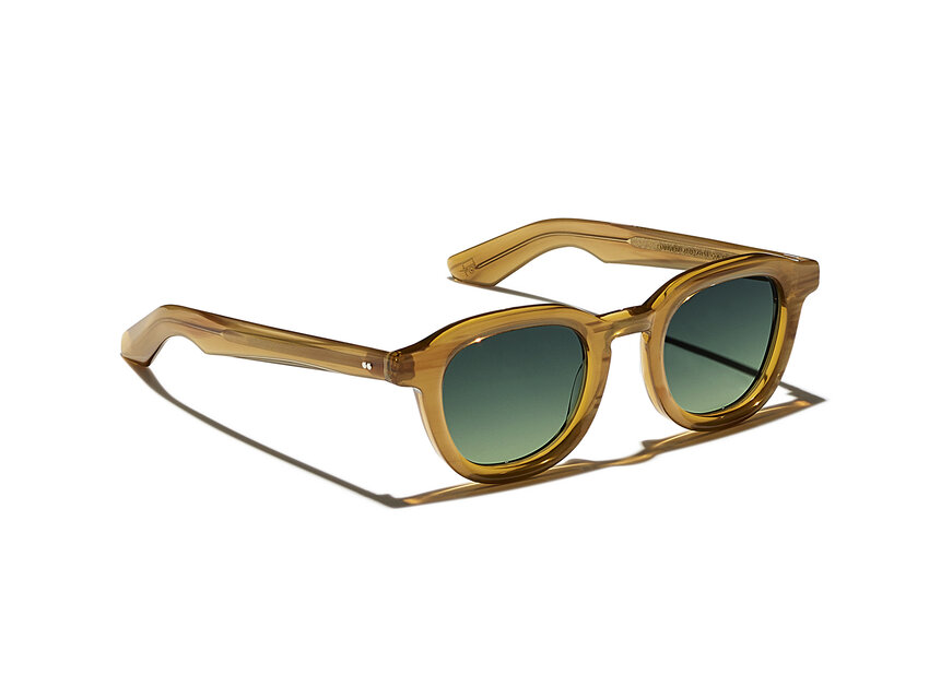 MOSCOT Dahven Blonde / Forest Wood Lenses