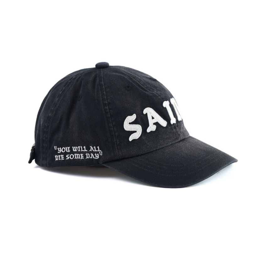 SAINT MXXXXXX Saint Cap 6 Panel Black