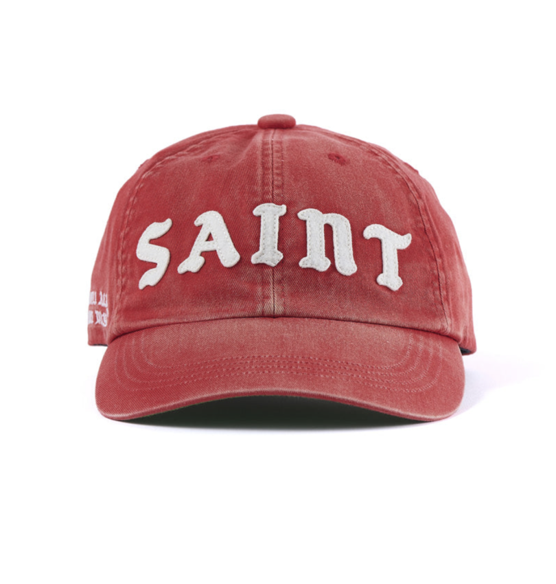 SAINT MXXXXXX Saint Cap 6 Panel Red
