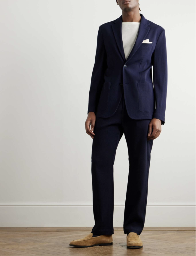 Barena Venezia Trousers Riobarbo Navy