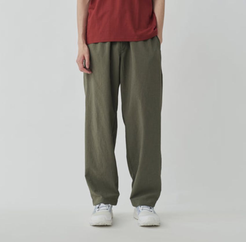 Snow Peak PE Light Poplin Pants Olive