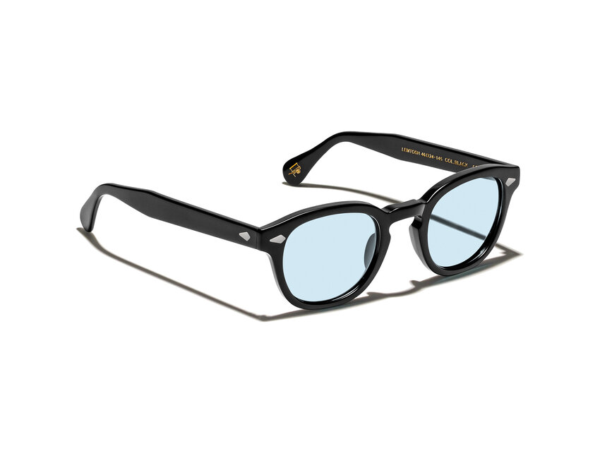 MOSCOT Lemtosh Black / Bel Air Blue Lenses