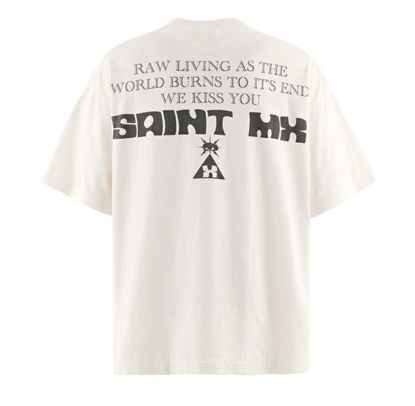 SAINT MXXXXXX SS Tee Saint MX White