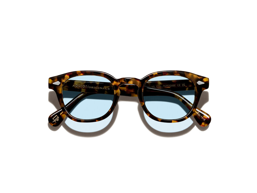 MOSCOT Lemtosh Tortoise / Bel Air Blue Lenses