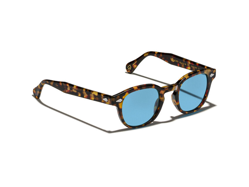 MOSCOT Lemtosh Tortoise / Celebrity Blue Lenses
