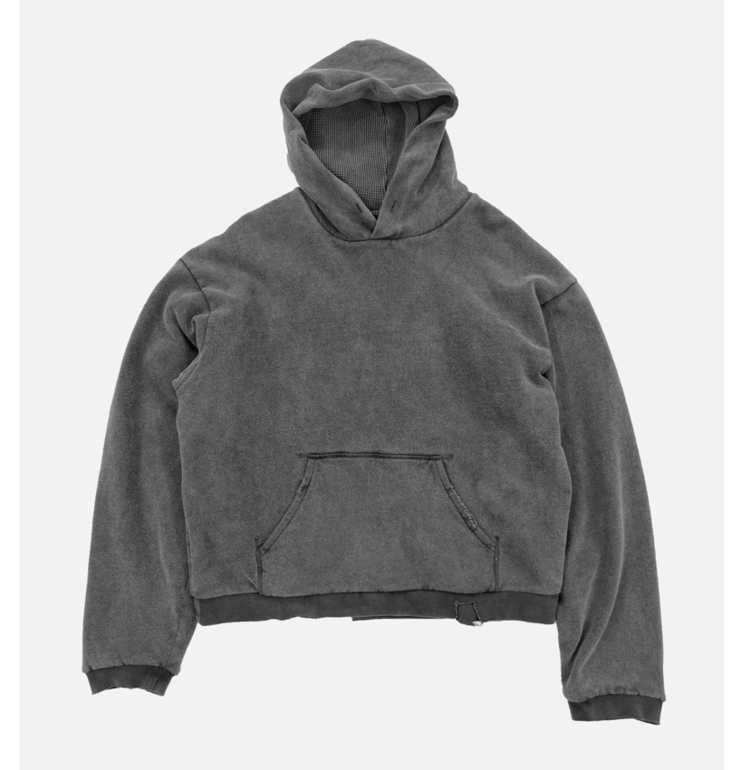 Stockholm Surfboard Club Heavyweight Lined Hoodie Mountain Grey