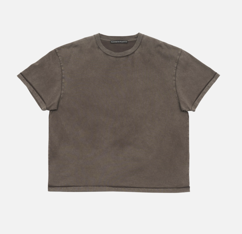 Stockholm Surfboard Club Back Logo T-Shirt Hickory