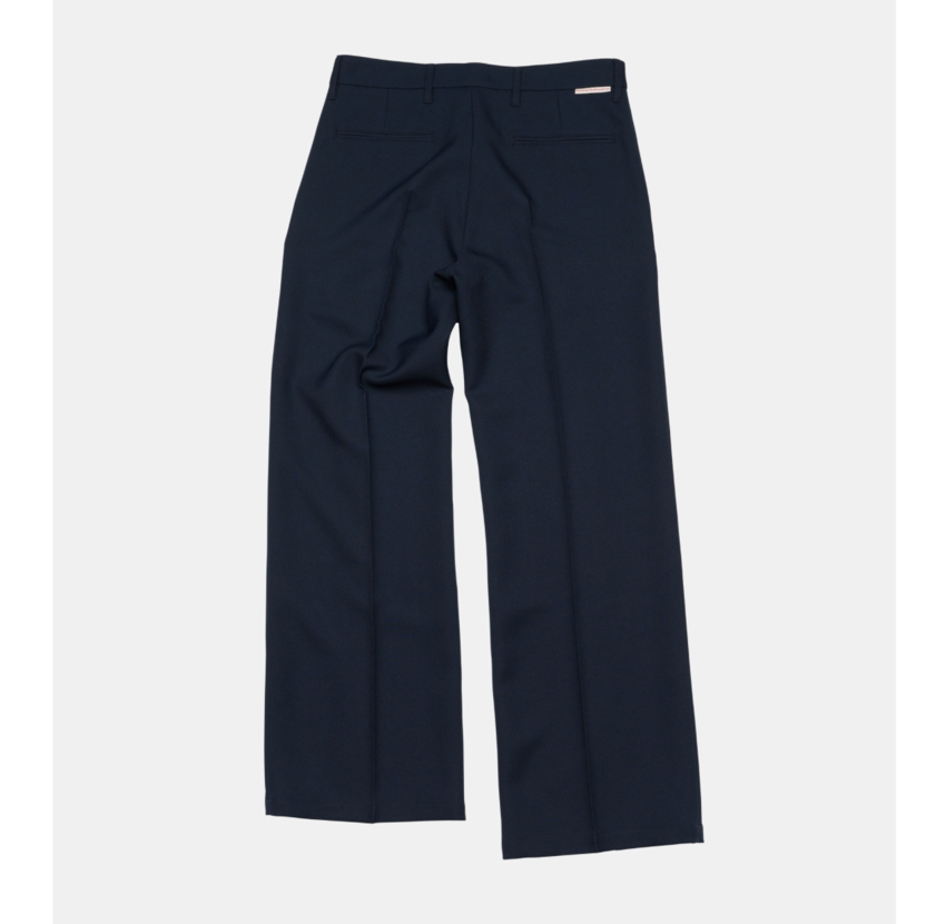Stockholm Surfboard Club Tailored Bootcut Trousers Navy
