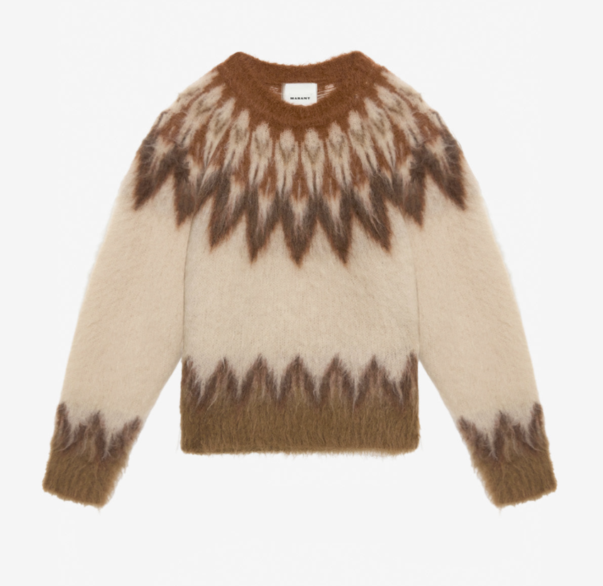 MARANT Nicolas Sweater Rust