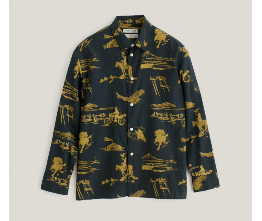 A Kind of Guise Derbin Shirt Mongolian Sketches